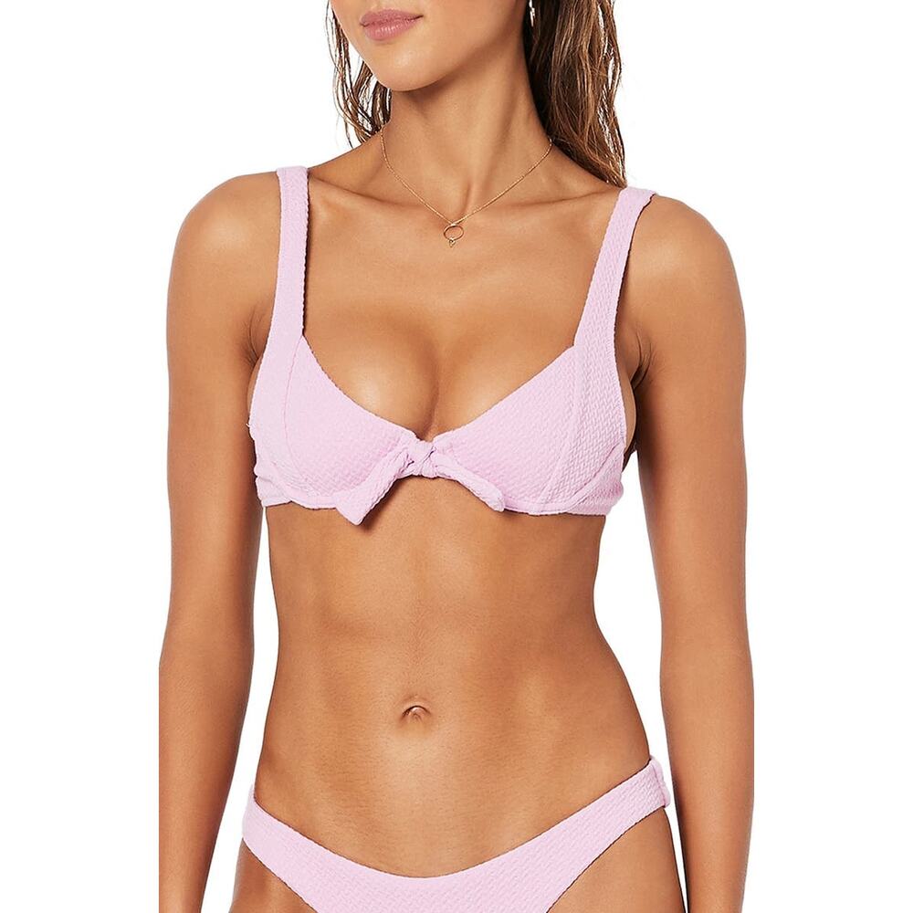 Minkpink Lovers Underwire Bikini Top Lavender Purple Medium New